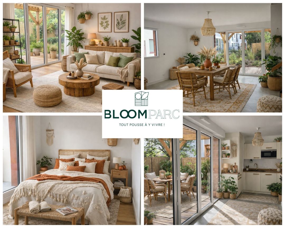 Programme immobilier Bloom Parc - MÉRIGNAC (33) - Maisons à Mérignac