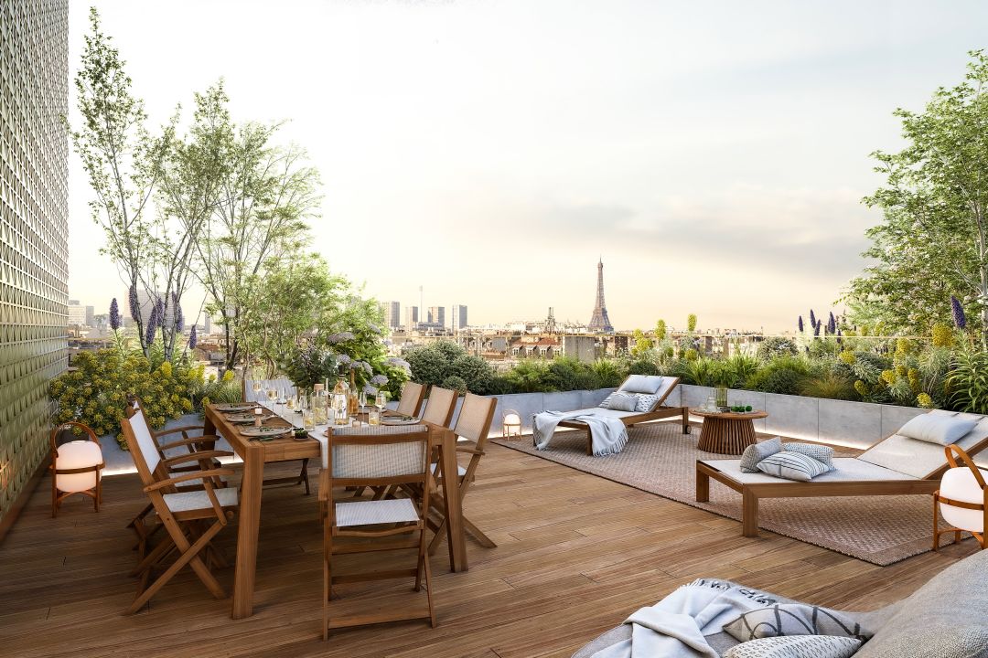 Programme immobilier SCENE PLEIN CIEL à Paris 15e Arrondissement