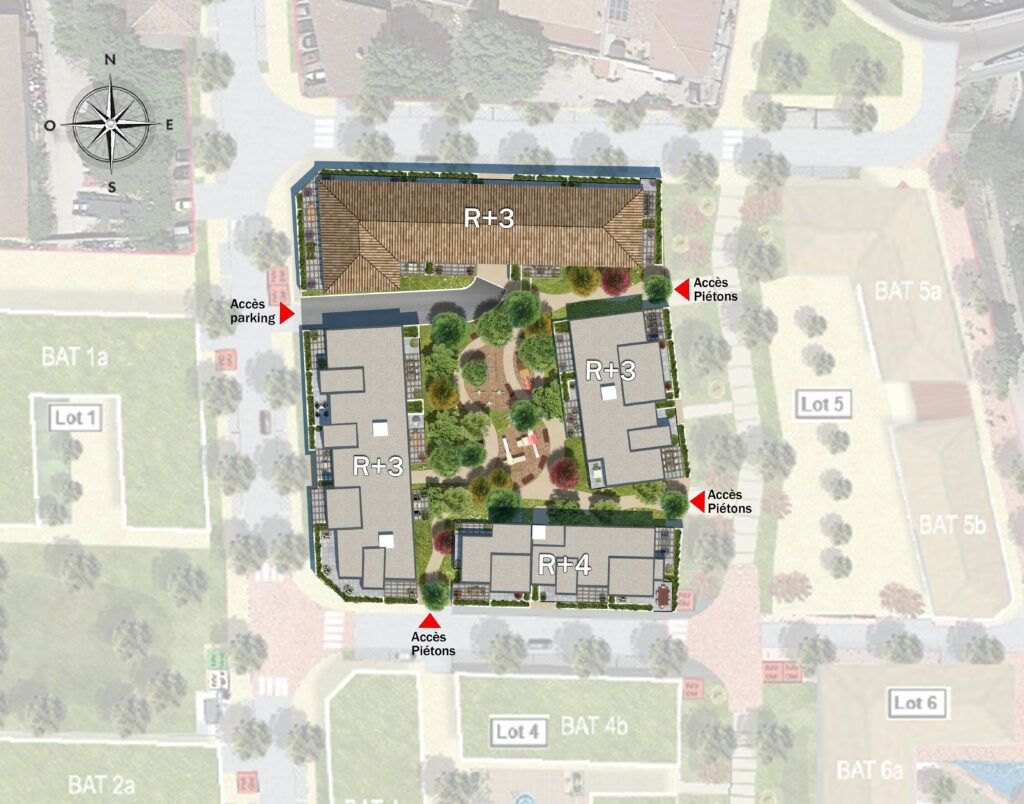 Programme immobilier Le Patio des Berges à Beaucaire