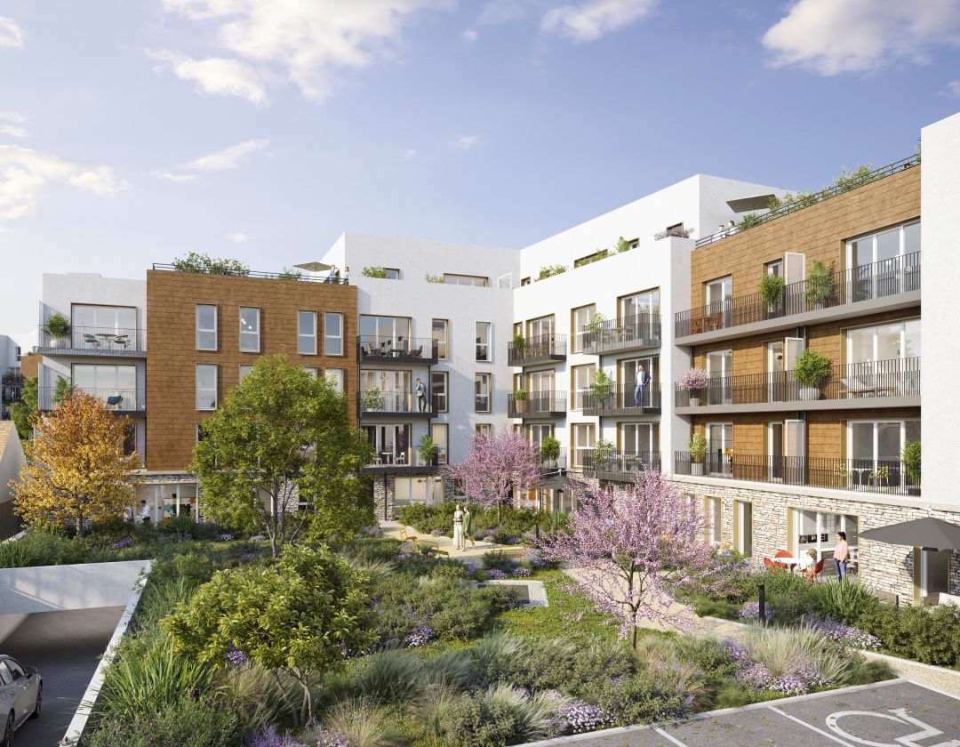 Programme immobilier LES TERRASSES MARCEAU TR2 D1 à Drancy