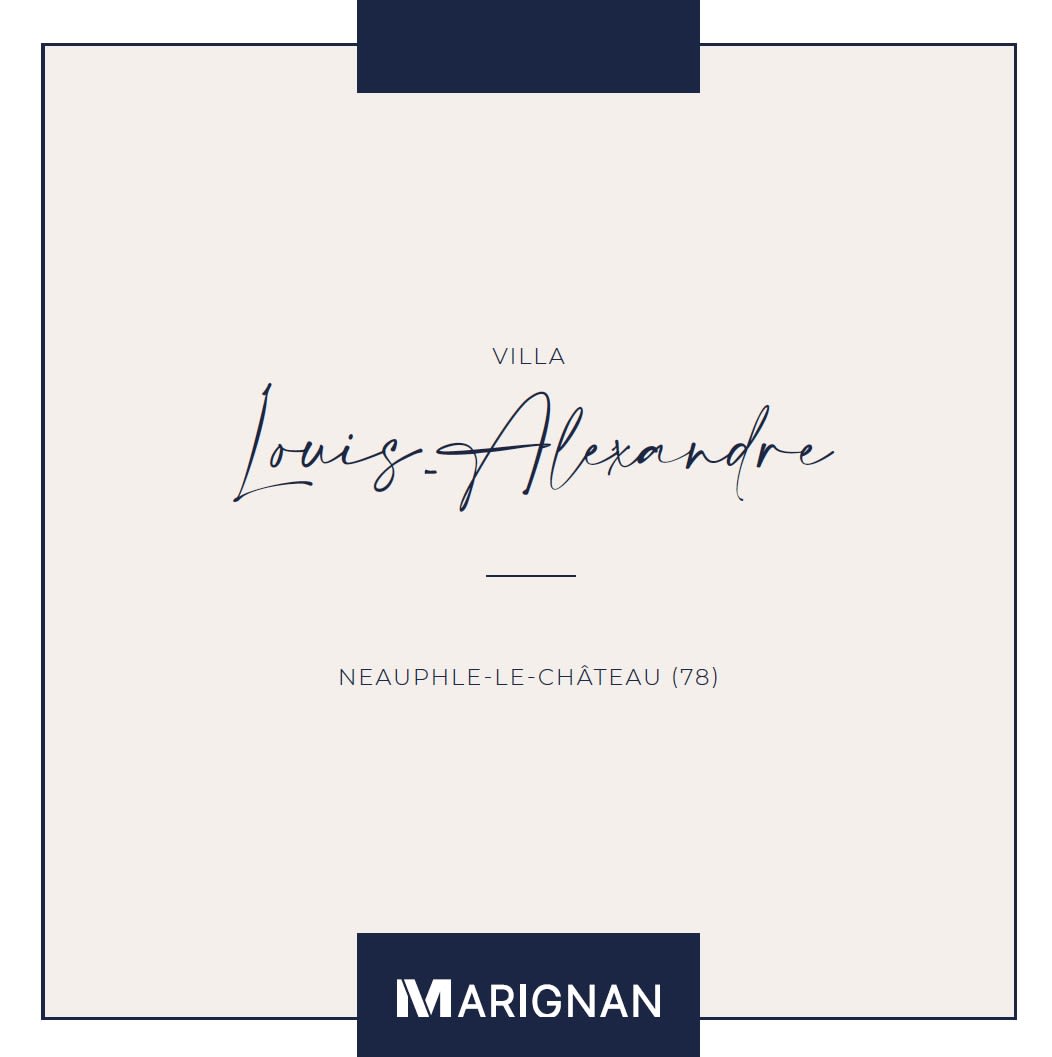 Programme immobilier Villa Louis-Alexandre à Neauphle-le-Château