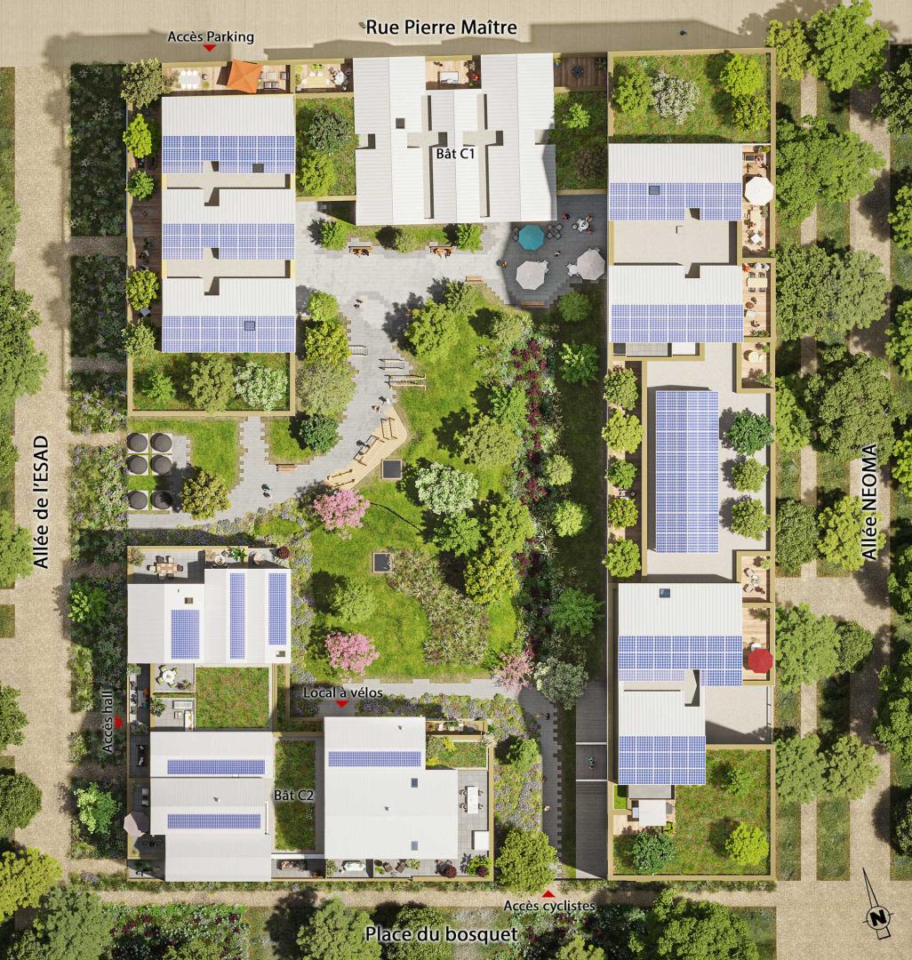 Programme immobilier Magasins Généraux - Côté Bosquet à Reims