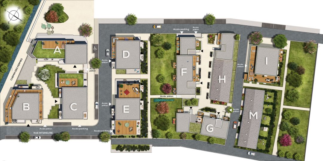 Les Nouveaux Jardins - Maisons et Appartements