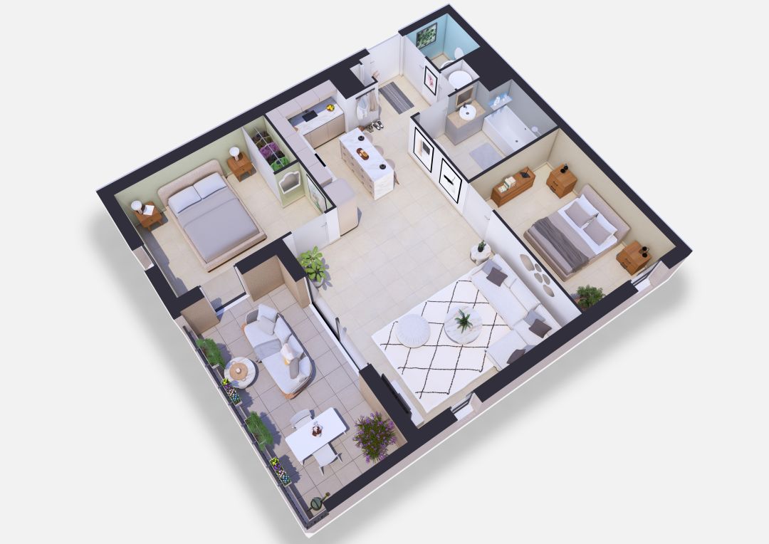Programme immobilier MOD - BRS/LIBRE - SYLVEA à Saint-Clément-de-Rivière