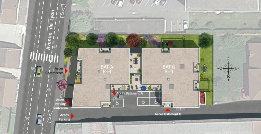 Programme immobilier Les Balcons d'Annie à Bourg-en-Bresse