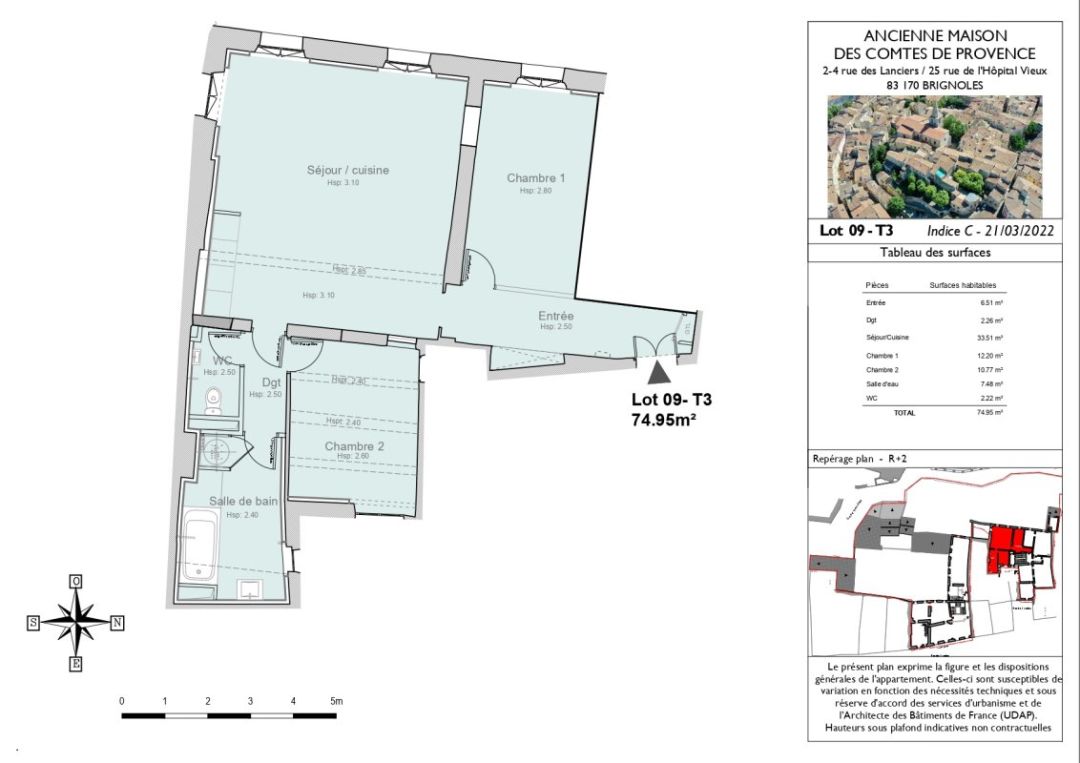 Programme immobilier La Maison des Comtes de Provence (DENORMANDIE) à Brignoles