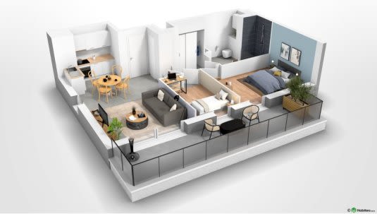 Programme neuf à Saint-Nazaire : 2 appartements dès 185 065 € — photo 3