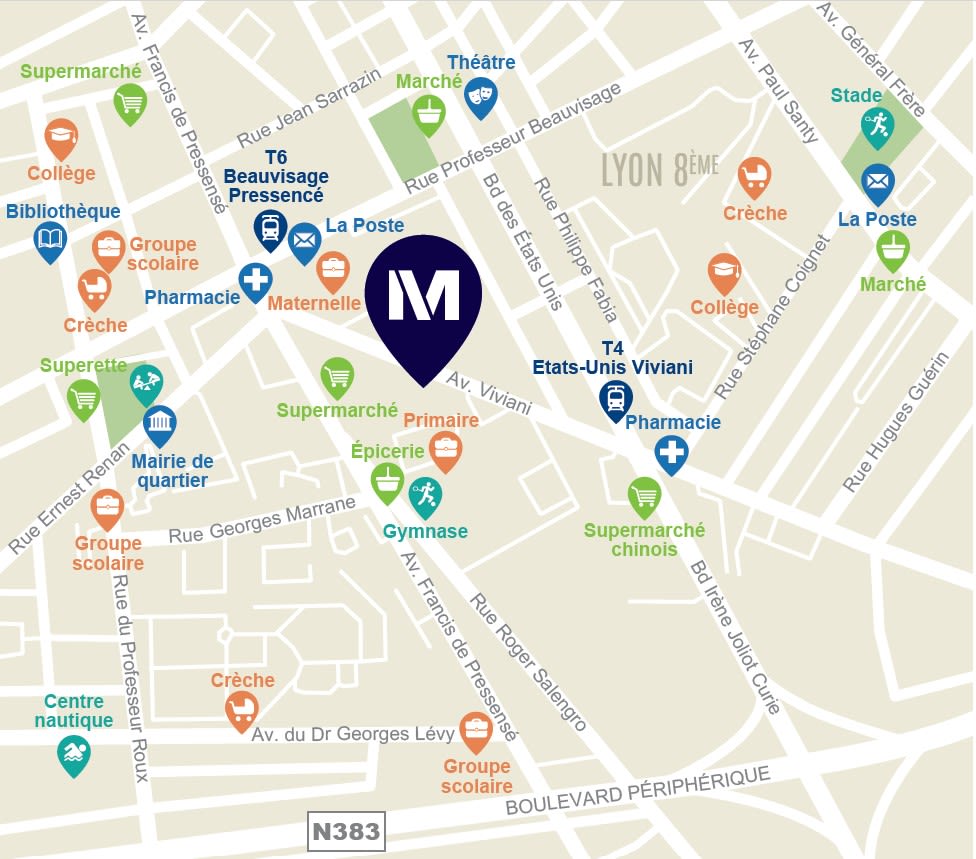 Programme immobilier L'Emeraude à Vénissieux