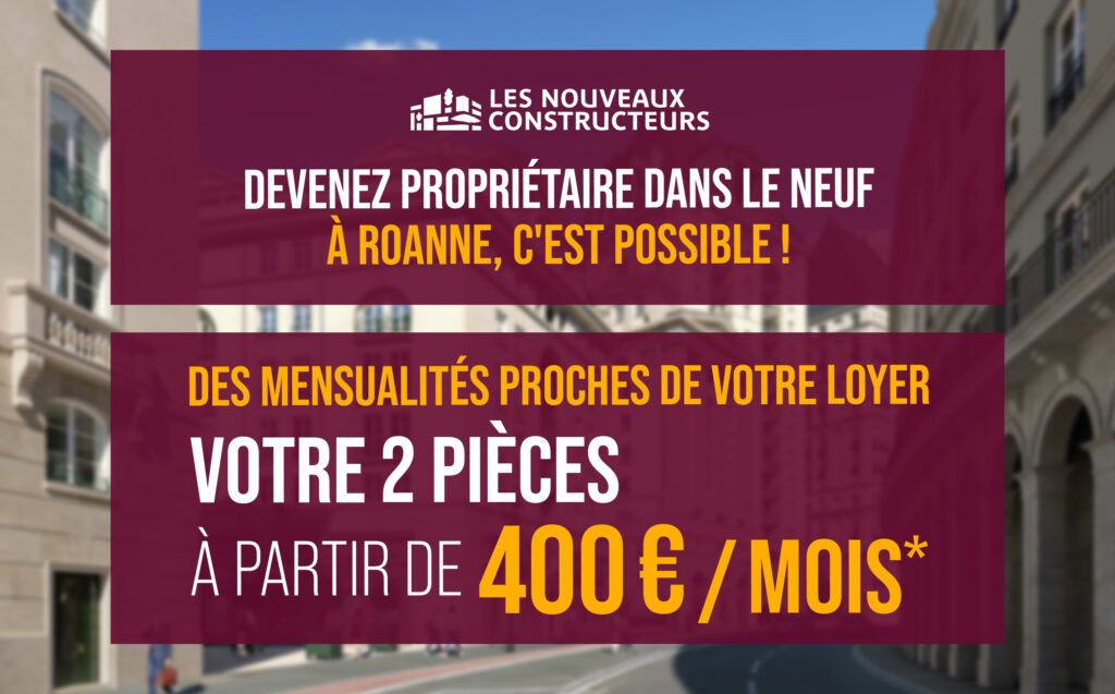 Programme neuf à Roanne : dès 118 294 € — photo 4