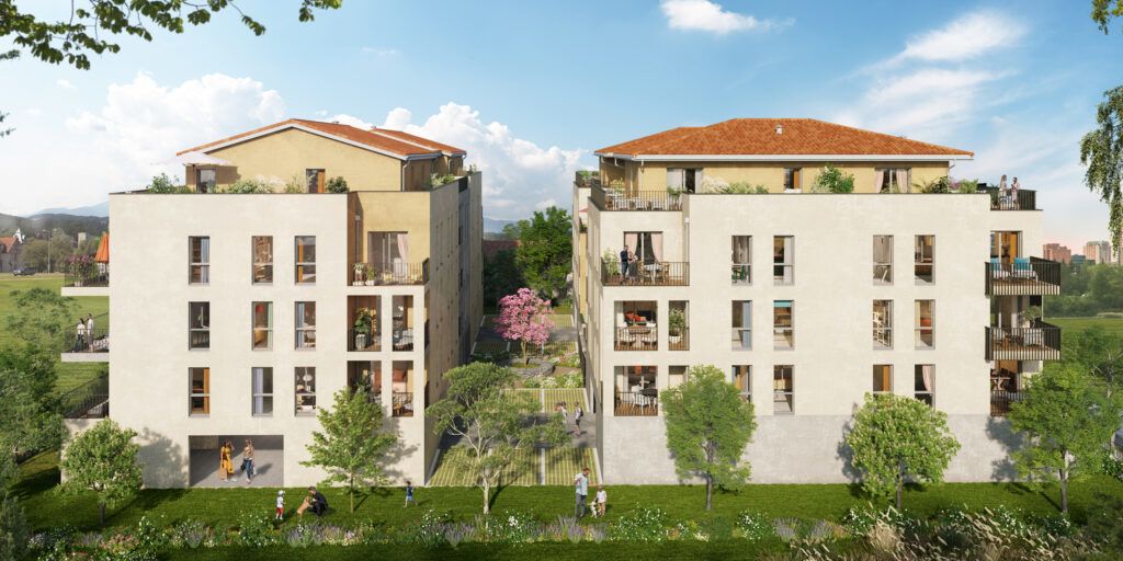 Programme immobilier O'Village à Vaulx-en-Velin
