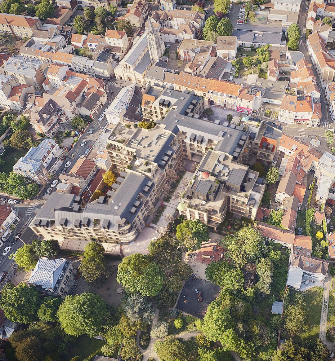 Programme immobilier Les Allées Claire Fontaine à Saint-Leu-la-Forêt