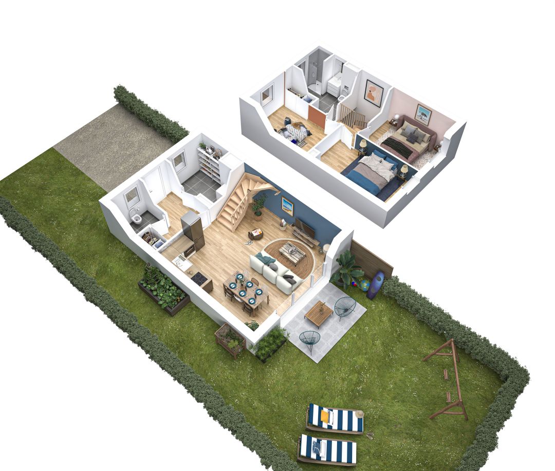 Programme immobilier Les cottages Dunes & Mer à Bray-Dunes