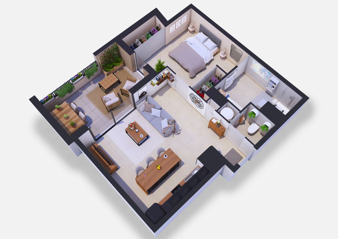 Programme immobilier MOD - BRS/LIBRE - SYLVEA à Saint-Clément-de-Rivière