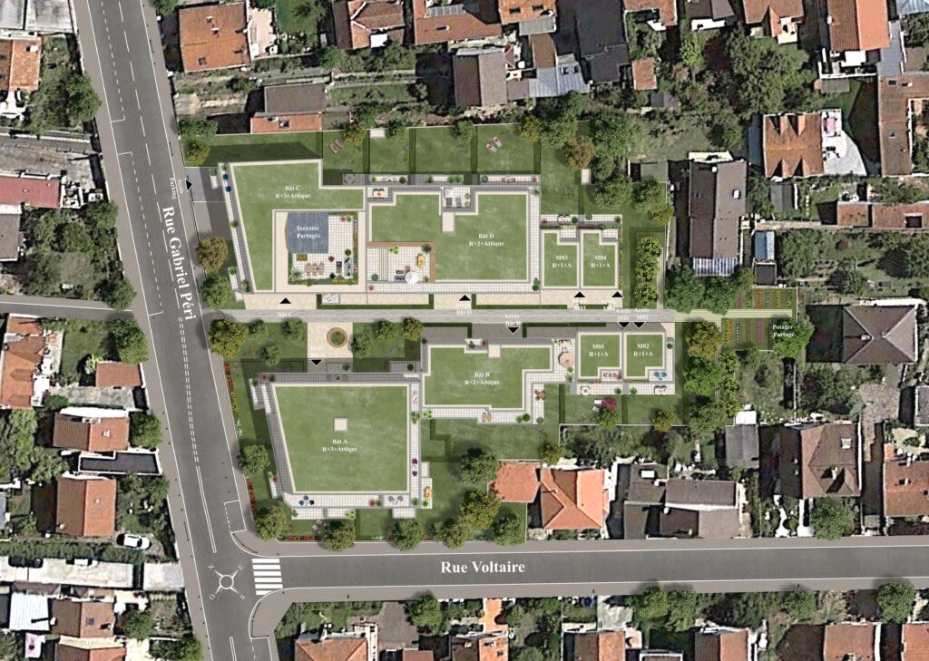 Programme immobilier Les Terrasses Bel Air à Colombes