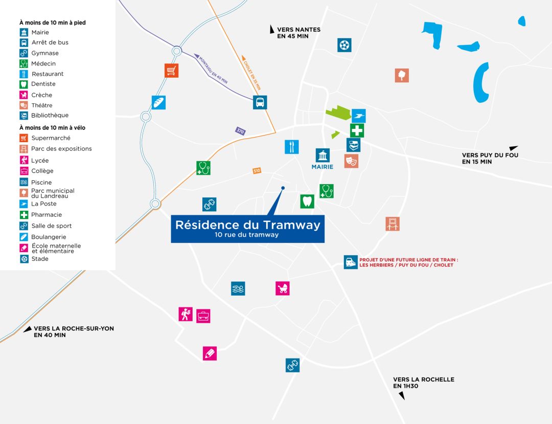 Programme immobilier RÉSIDENCE DU TRAMWAY à Les Herbiers