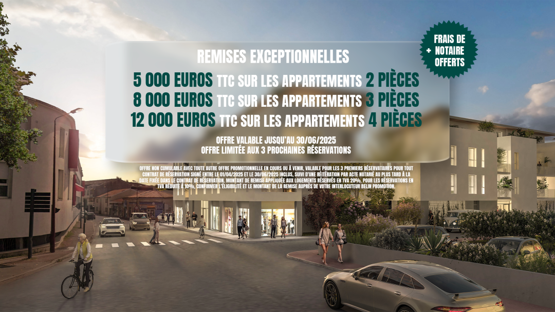 Programme immobilier Abbey Road à Saint-Médard-en-Jalles