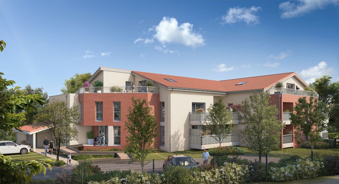 Programme neuf à Lacroix-Falgarde : 1 appartement dès 252 900 € — photo 1