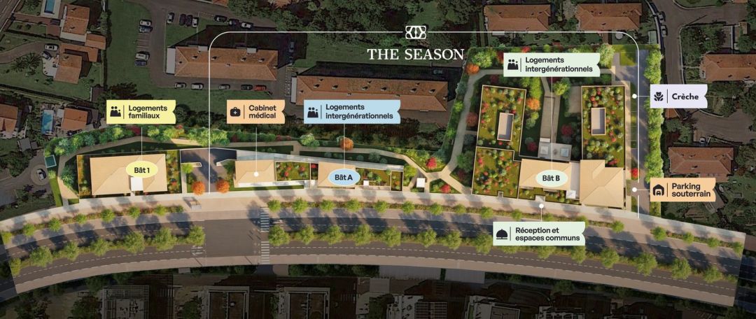 Programme immobilier THE SEASON à Anglet
