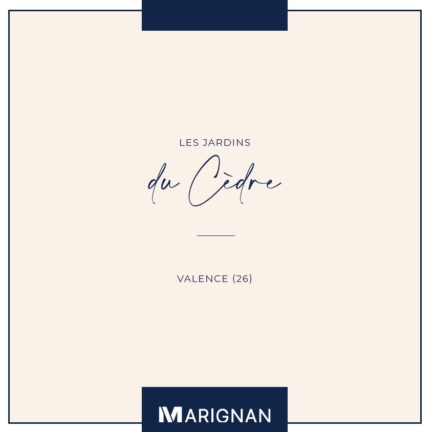 Programme immobilier Les Jardins du Cèdre à Valence