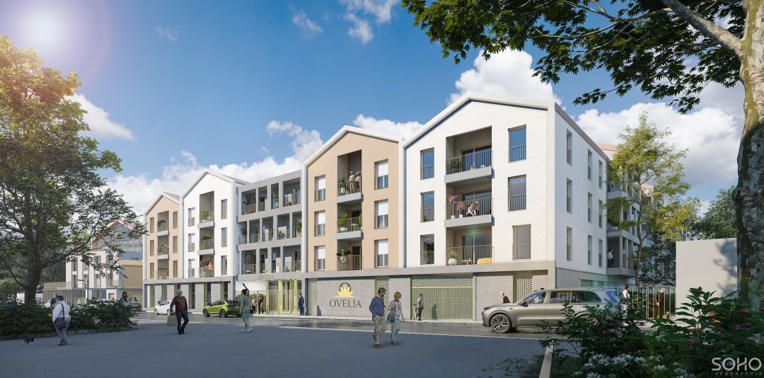 Programme immobilier LES BALCONS DE LA PYRAMIDE à Vienne