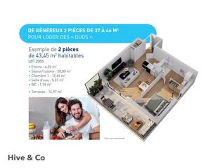 Programme immobilier CENSITY - LMNP Jeunes Actifs à Nantes