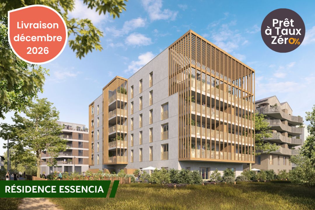 Programme immobilier NATUREO - ESSENCIA à Nantes