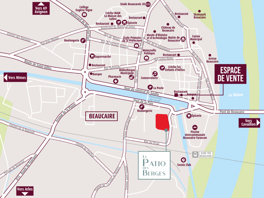 Programme immobilier Le Patio des Berges à Beaucaire