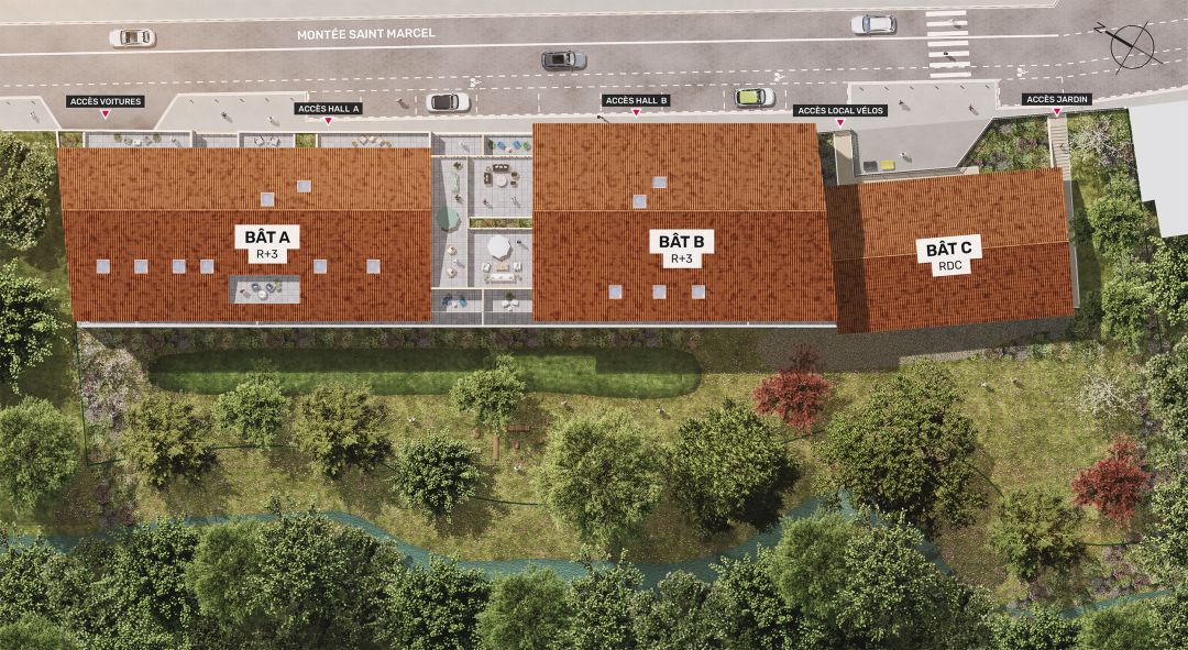 Programme immobilier Rive et Colline à Vienne