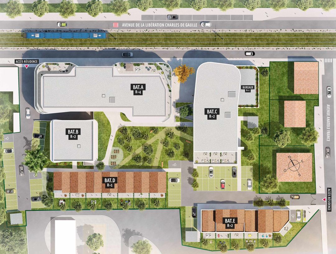 Plan de masse Ceïba