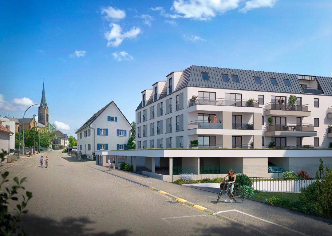 Programme neuf à Village-Neuf : 32 appartements dès 121 000 € — photo 2