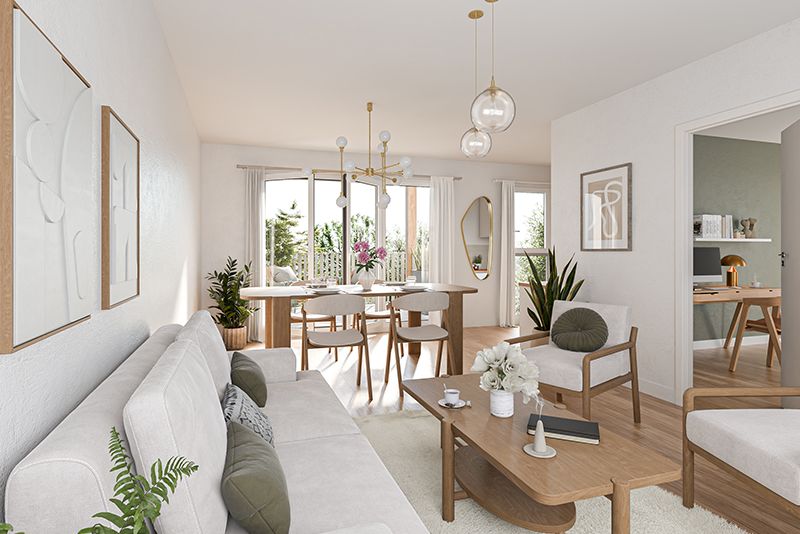 Programme immobilier Les Terrasses des 3 Parcs à Coublevie