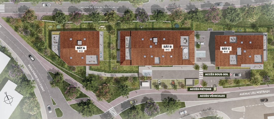 Programme immobilier Le Domaine des Pins à Bormes-les-Mimosas
