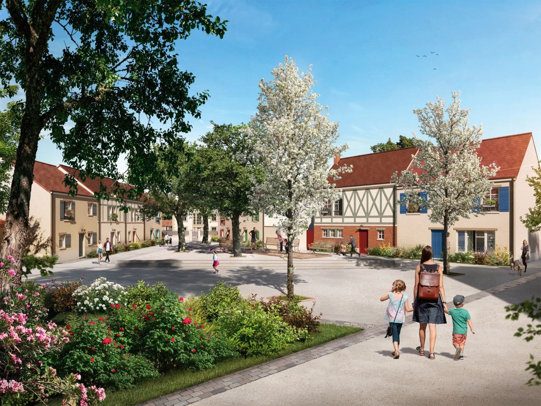 Programme immobilier Les Allées des Trois Ormes Chapitre 1 à Coupvray