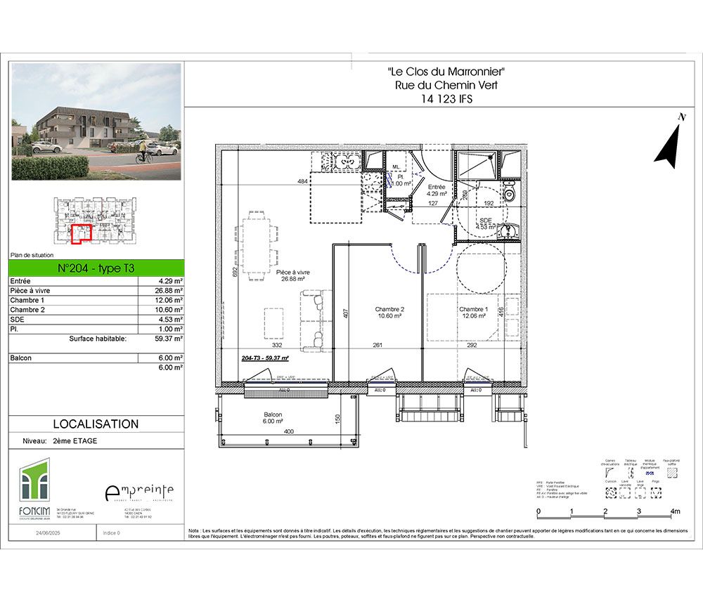 Programme immobilier Le Clos du Marronnier à Ifs