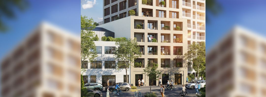 Programme neuf à Paris : 17 appartements dès 365 000 € — photo 1