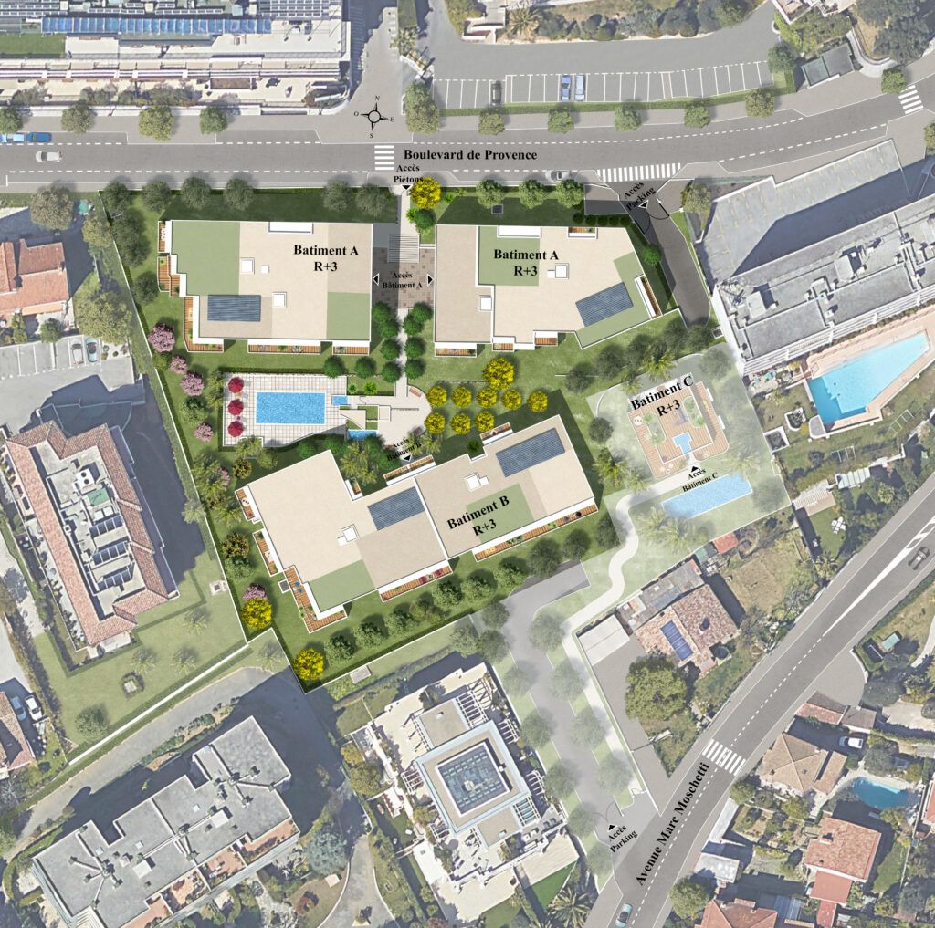 Programme immobilier Le Domaine d'Azur à Saint-Laurent-du-Var