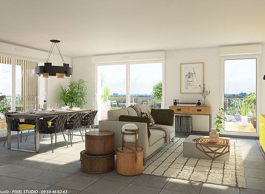 Programme neuf à Vannes : 3 appartements dès 340 000 € — photo 3