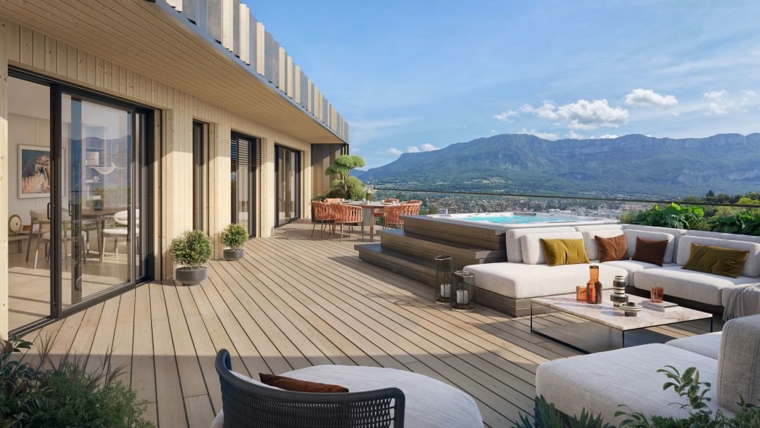 Programme immobilier Les Terrasses du Port à Aix-les-Bains
