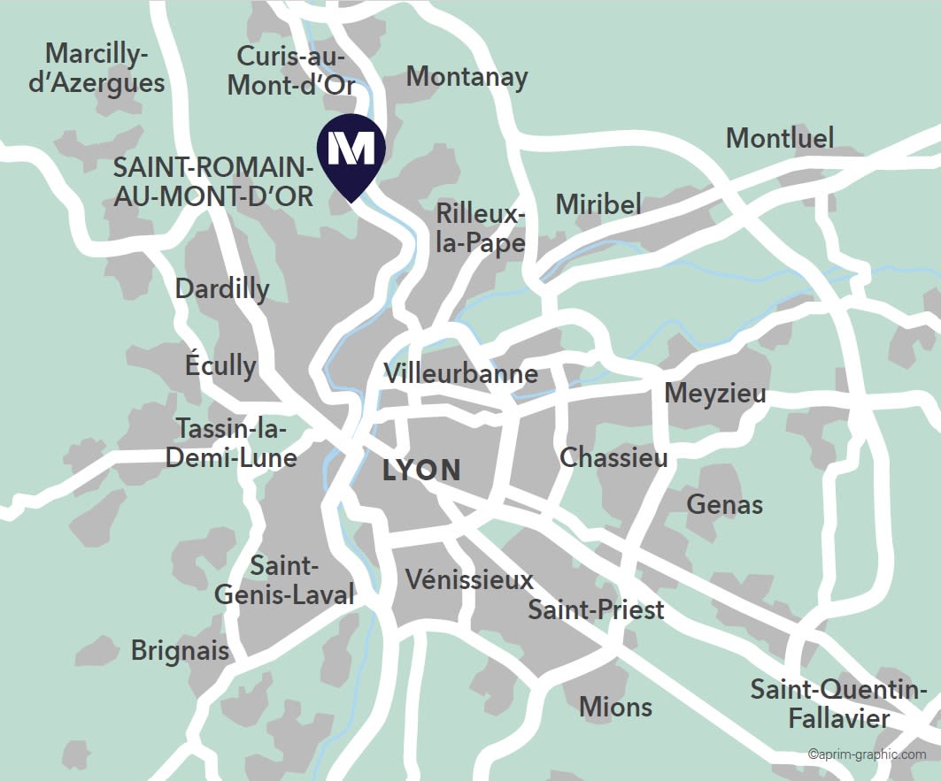 Programme immobilier Les Jardins du Moulin à Saint-Romain-au-Mont-d'Or