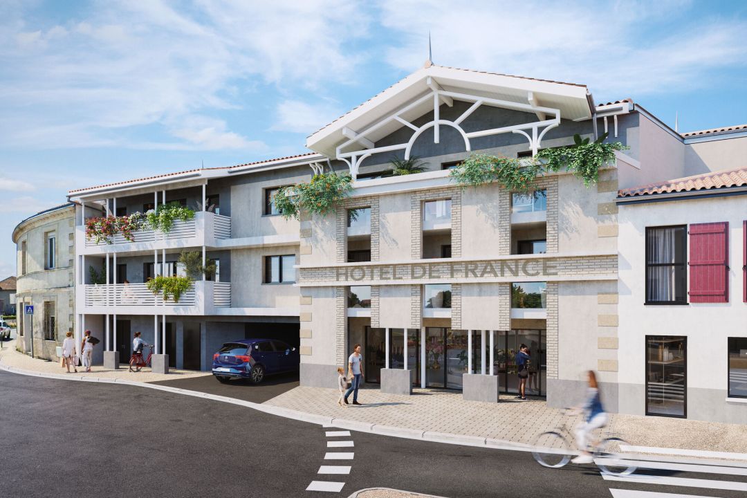 Programme immobilier Eskis - Hôtel de France à Biganos