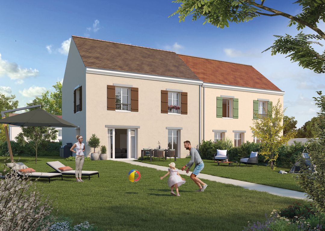 Programme immobilier Les Allées des Trois Ormes Chapitre 2 à Coupvray
