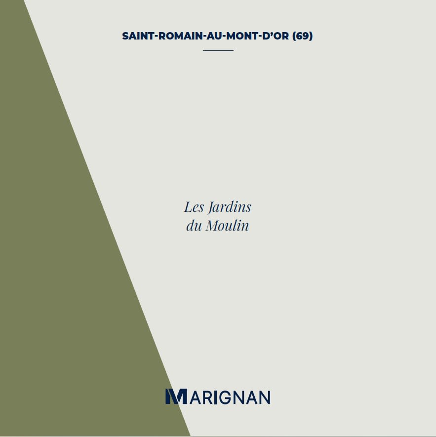 Programme immobilier Les Jardins du Moulin à Saint-Romain-au-Mont-d'Or