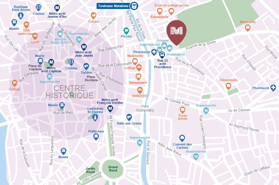 Programme immobilier Allée Gloria à Toulouse
