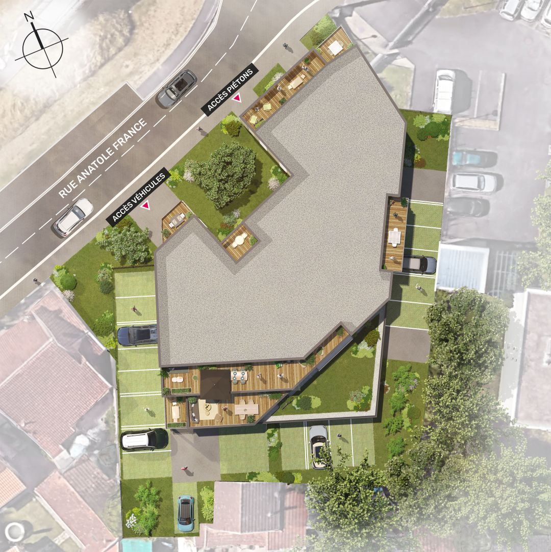 Programme immobilier Les Terrasses d'Anatole à Cenon