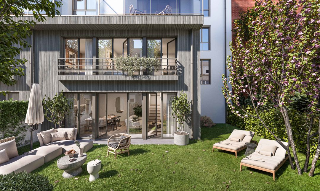 Programme immobilier LES TERRASSES DU MARCHE à Boulogne-Billancourt