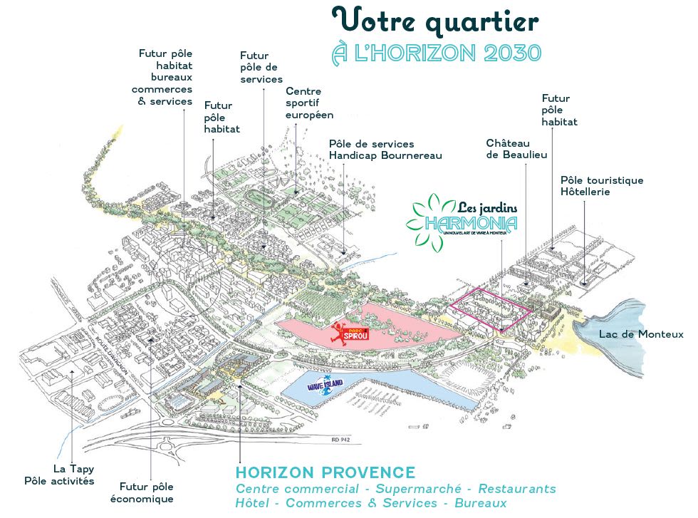 Programme immobilier Les Jardins Harmonia à Monteux
