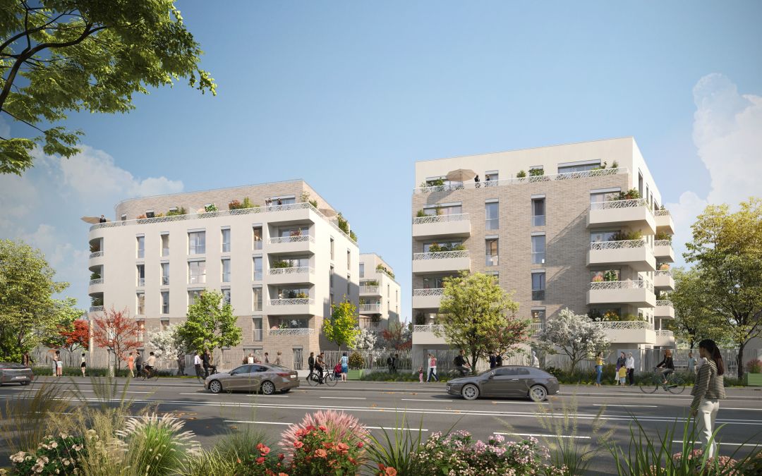 Programme immobilier LE CLOS CHAGALL à Aulnay-sous-Bois