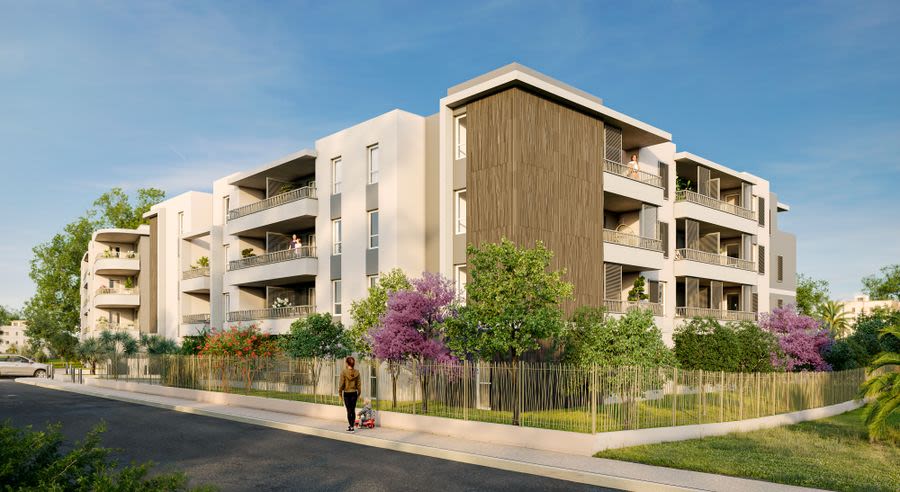 Programme immobilier CŒUR D'AZUR à Cagnes-sur-Mer
