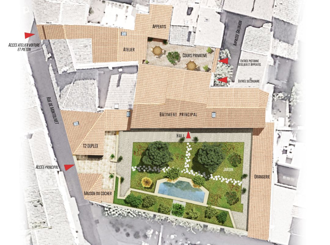 Programme immobilier L'Orangerie - VILLENEUVE-LÈS-AVIGNON (30) à Villeneuve-lès-Avignon