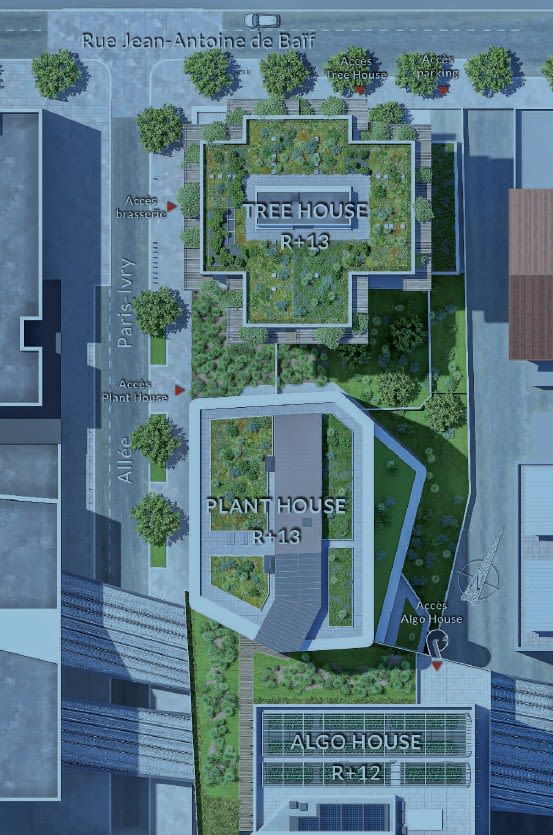 Programme immobilier Parc en ciel à Paris 13e Arrondissement